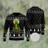 Burger King Grinch Snow Ugly Christmas Sweater