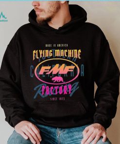 FMF Flying Machine Factory made in America logo shirt