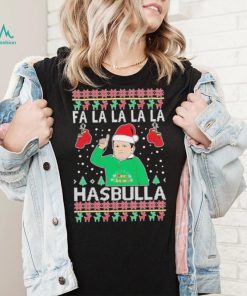 Fa la la Hasbulla ugly christmas 2022 shirt