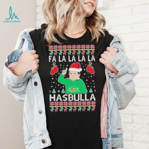 Fa la la Hasbulla ugly christmas 2022 shirt