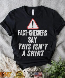 Fact checkers say this isn’t a shirt