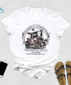 Fair Winds and Following Seas Mike Leach Mississippi State vs Illinois Reliaquest Bowl Game 2023 shirt