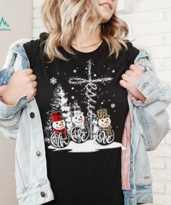 Faith Hope Love Snow Christmas Shirt