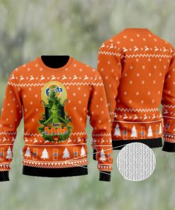 Fanta Grinch Snow Ugly Christmas Sweater