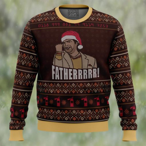 Fatherrrr The IT Crowd Ugly Christmas Sweater