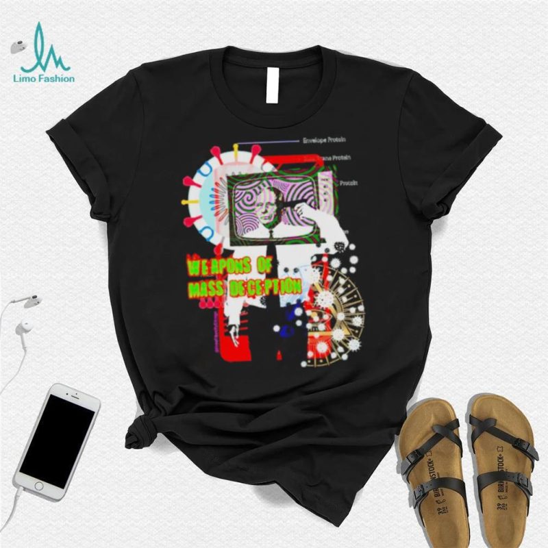 Fauci TV Head Weapons of Mass Deception shirt