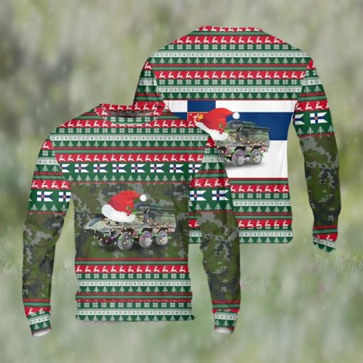 Finnish Army Sisu XA 202 Ugly Christmas Sweater