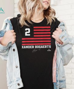 Flag Stripes Xan Diego – Xander Bogaerts Boston shirt