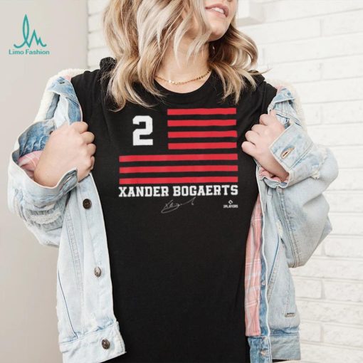 Flag Stripes Xan Diego – Xander Bogaerts Boston shirt