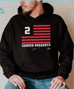 Flag Stripes Xan Diego – Xander Bogaerts Boston shirt