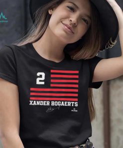 Flag Stripes Xan Diego – Xander Bogaerts Boston shirt