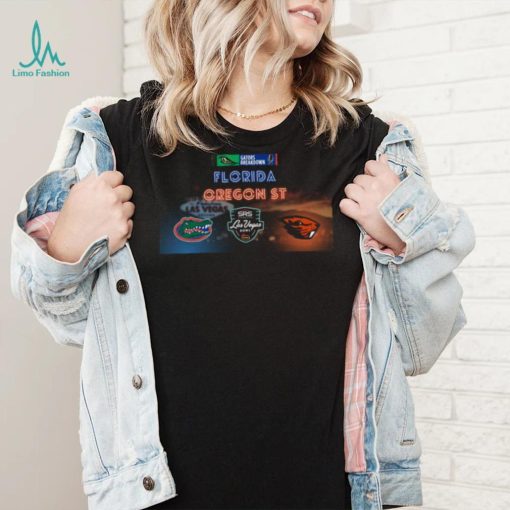 Florida Gators Vs Oregon State Beavers 2022 Las Vegas Bowl Gators Breakdown Shirt