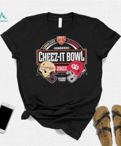 Florida State Vs Oklahoma Cheez it Bowl 2022 Dueling Helmet Shirt