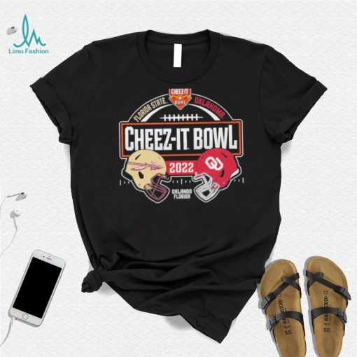 Florida State Vs Oklahoma Cheez it Bowl 2022 Dueling Helmet Shirt