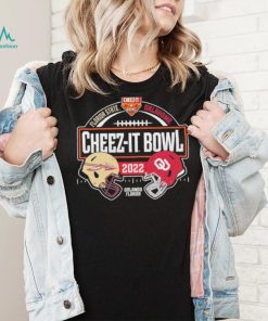 Florida State Vs Oklahoma Cheez it Bowl 2022 Dueling Helmet Shirt