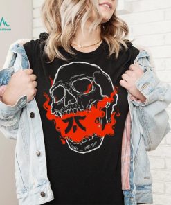 Fnatic X Luciaelvereth skull logo shirt