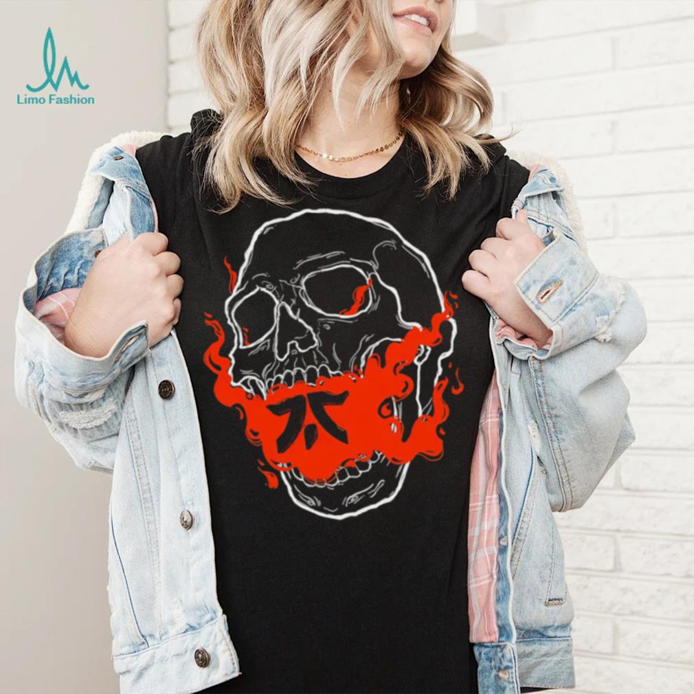 Fnatic X Luciaelvereth skull logo shirt Fnatic X Luciaelvereth skull logo shirt