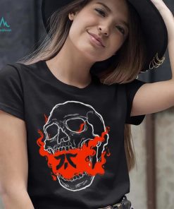 Fnatic X Luciaelvereth skull logo shirt