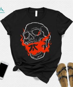 Fnatic X Luciaelvereth skull logo shirt