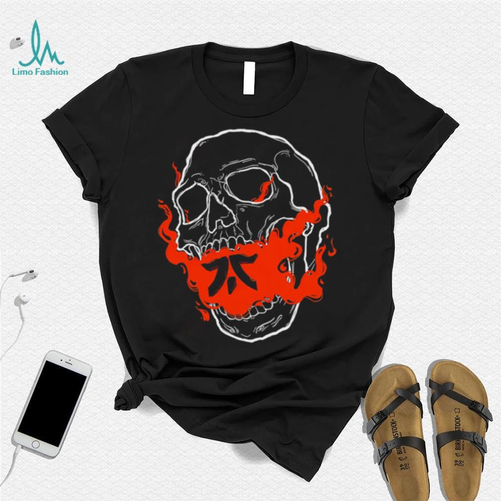Fnatic X Luciaelvereth skull logo shirt Fnatic X Luciaelvereth skull logo shirt