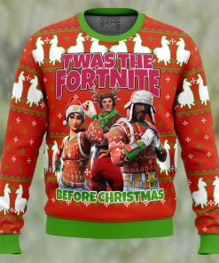 Fortnite Twas Night Ugly Christmas Sweater