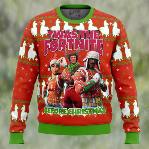 Fortnite Twas Night Ugly Christmas Sweater