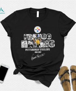 Franco Harris Pittsburgh Steelers 1950 2022 Signatures Shirt