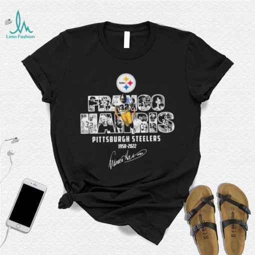 Franco Harris Pittsburgh Steelers 1950 2022 Signatures Shirt