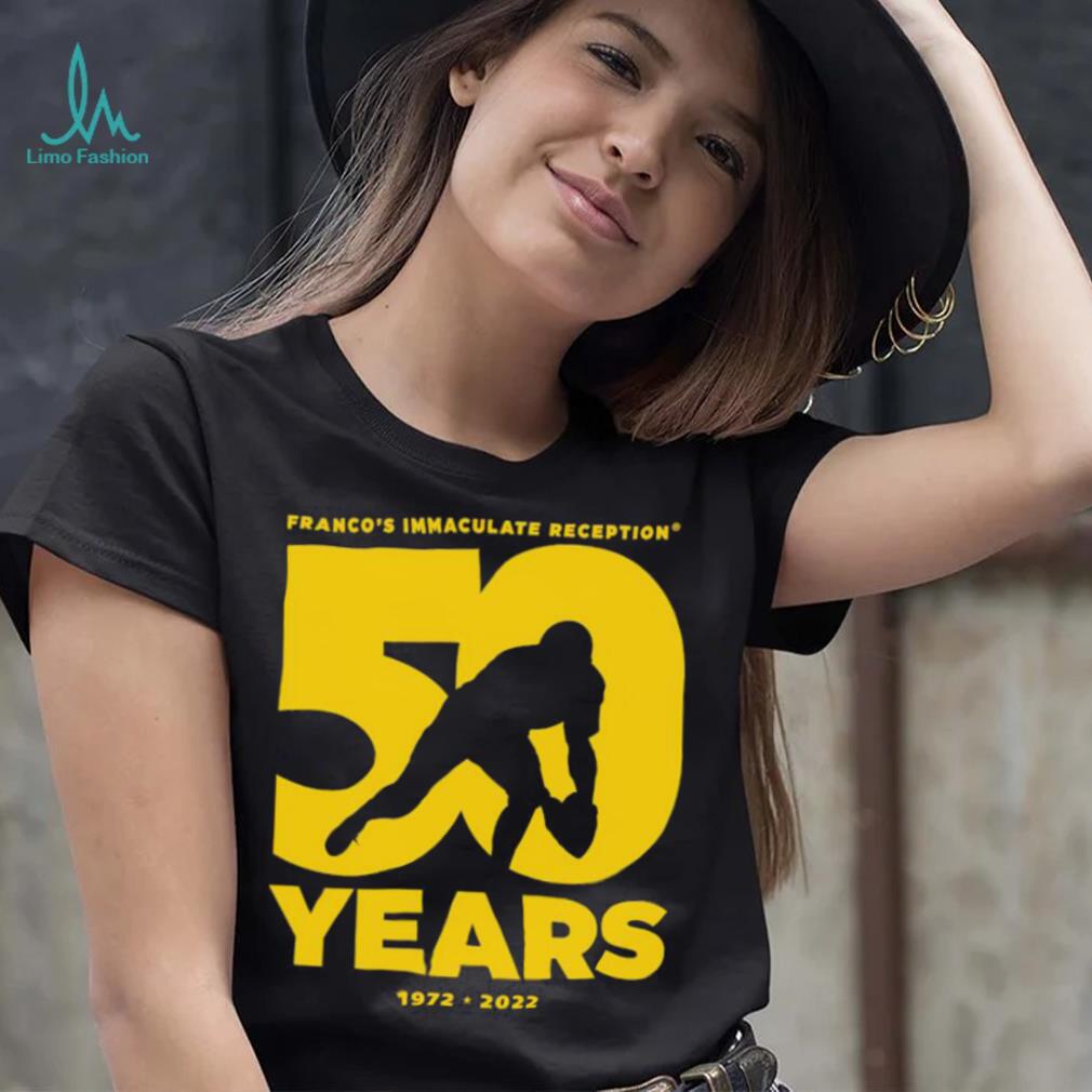 Franco’s Immaculate Reception – 50 Years 1972 2022 Signature shirt Franco’s Immaculate Reception – 50 Years 1972 2022 Signature shirt