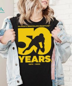 Franco’s Immaculate Reception – 50 Years 1972 2022 Signature shirt