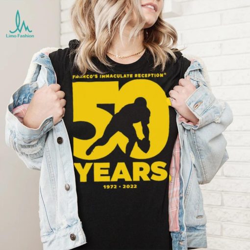 Franco’s Immaculate Reception – 50 Years 1972 2022 Signature shirt