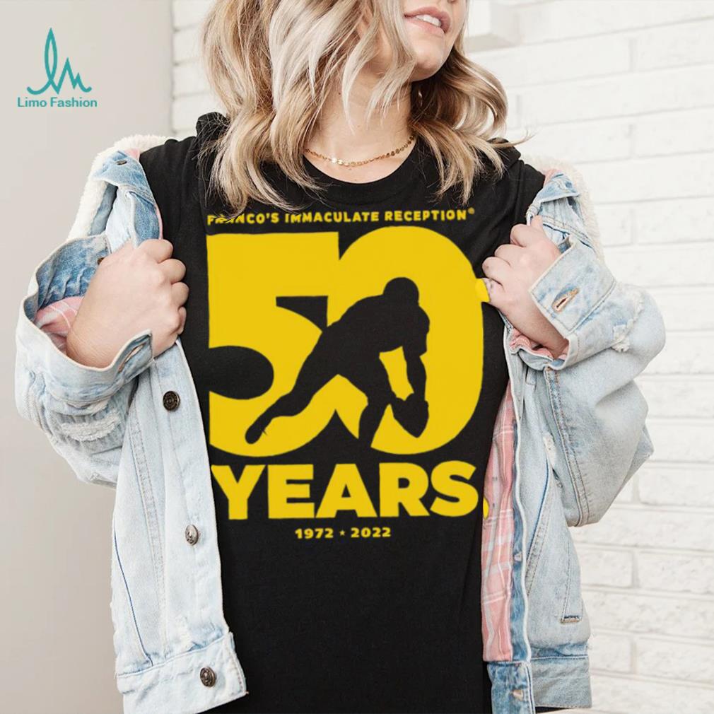 Franco’s Immaculate Reception – 50 Years 1972 2022 Signature shirt Franco’s Immaculate Reception – 50 Years 1972 2022 Signature shirt