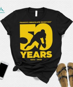 Franco’s Immaculate Reception – 50 Years 1972 2022 Signature shirt