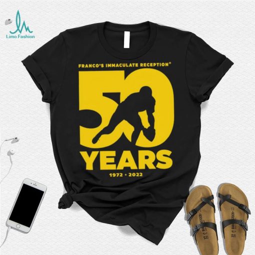 Franco’s Immaculate Reception – 50 Years 1972 2022 Signature shirt