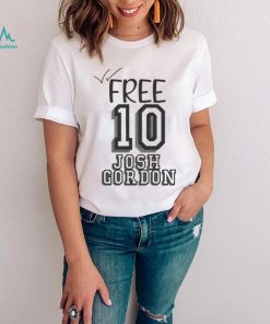 Free 10 Josh Gordon Design Shirt