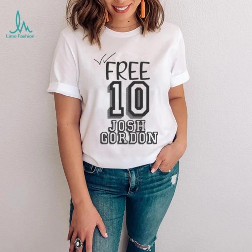 Free 10 Josh Gordon Design Shirt