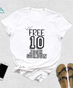 Free 10 Josh Gordon Design Shirt