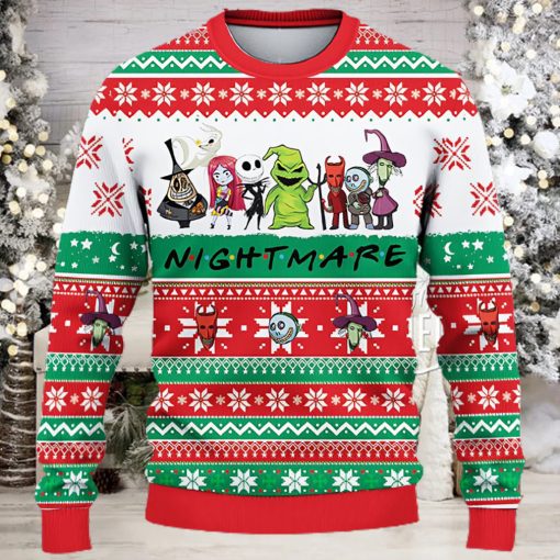 Friends Nightmare Halloween Ugly Christmas Sweater