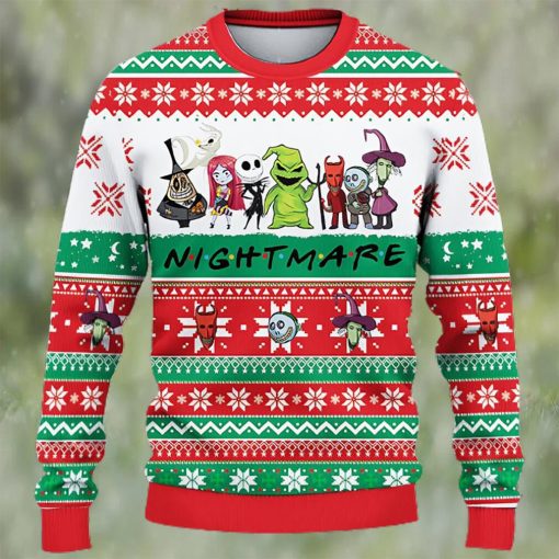 Friends Nightmare Halloween Ugly Christmas Sweater