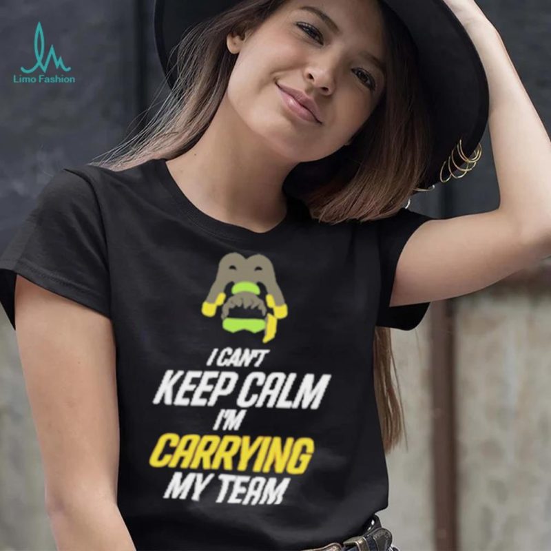 Frogger I can’t keep calm I’m carrying my team nice shirt