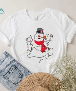 Frosty The Snowman Chirstmas Lights shirt2