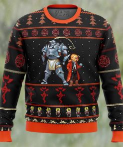 Fullmetal Alchemist Elrics Sprites Ugly Christmas Sweater