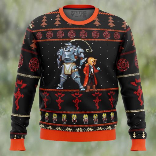 Fullmetal Alchemist Elrics Sprites Ugly Christmas Sweater