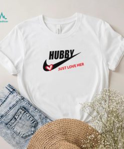 Funny Hubby Just Love Her Nike Valentine’s Day Shirt