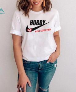 Funny Hubby Just Love Her Nike Valentine’s Day Shirt