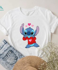 Funny Stitch in Love Valentines Day T Shirt