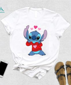 Funny Stitch in Love Valentines Day T Shirt