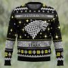 Game of Thrones Let It Snow Black and White Ugly Christmas Sweater