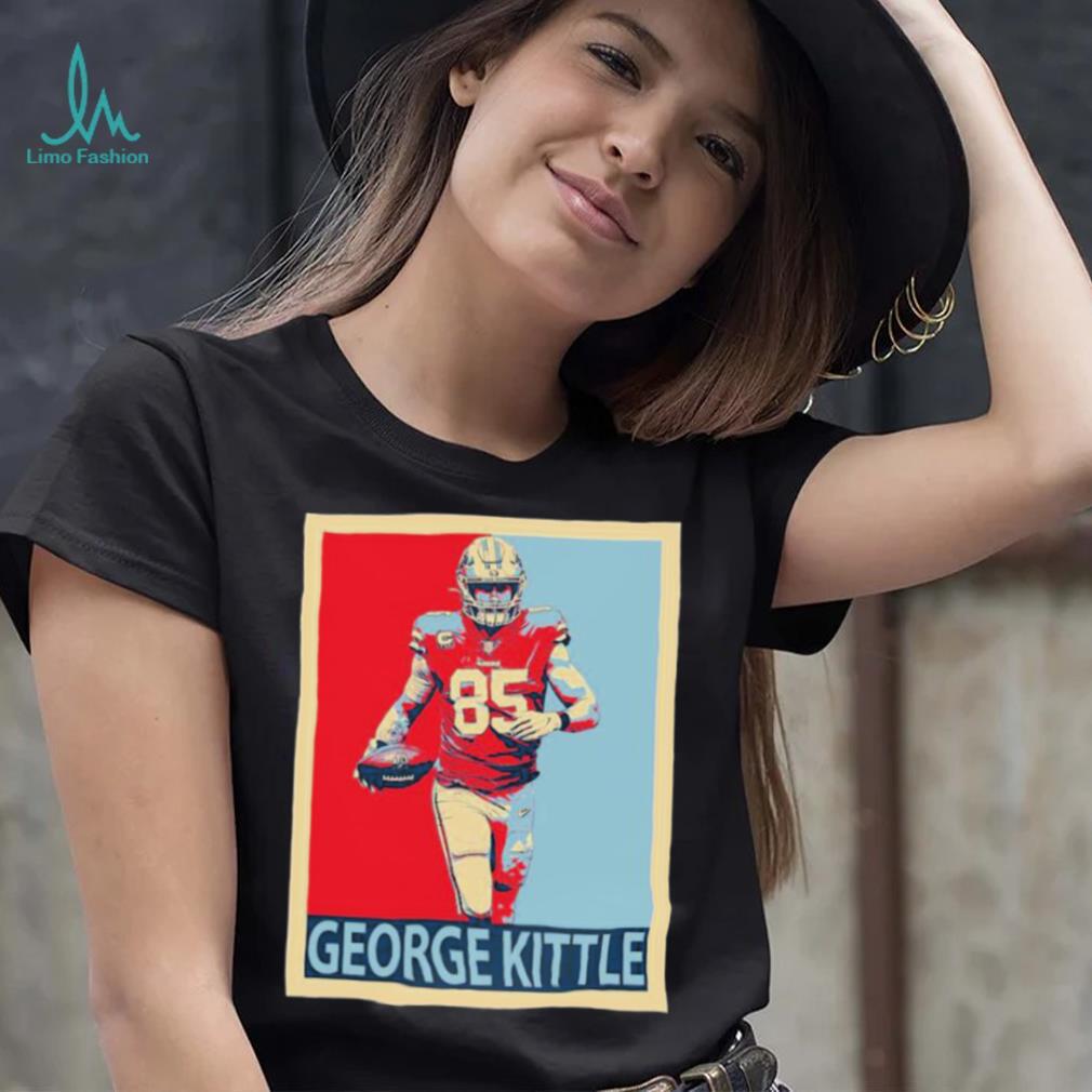 George Kittle Road To Legend Hope Art Shirt George Kittle Road To Legend Hope Art Shirt