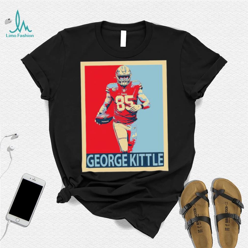 George Kittle Road To Legend Hope Art Shirt George Kittle Road To Legend Hope Art Shirt